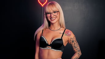 Katee V in 'Inked Hottie's Katee V's Mind-Blowing Goth Girlfriend Adventure'